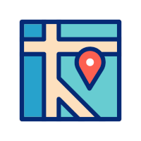 Mama Mia Italian Pizza map